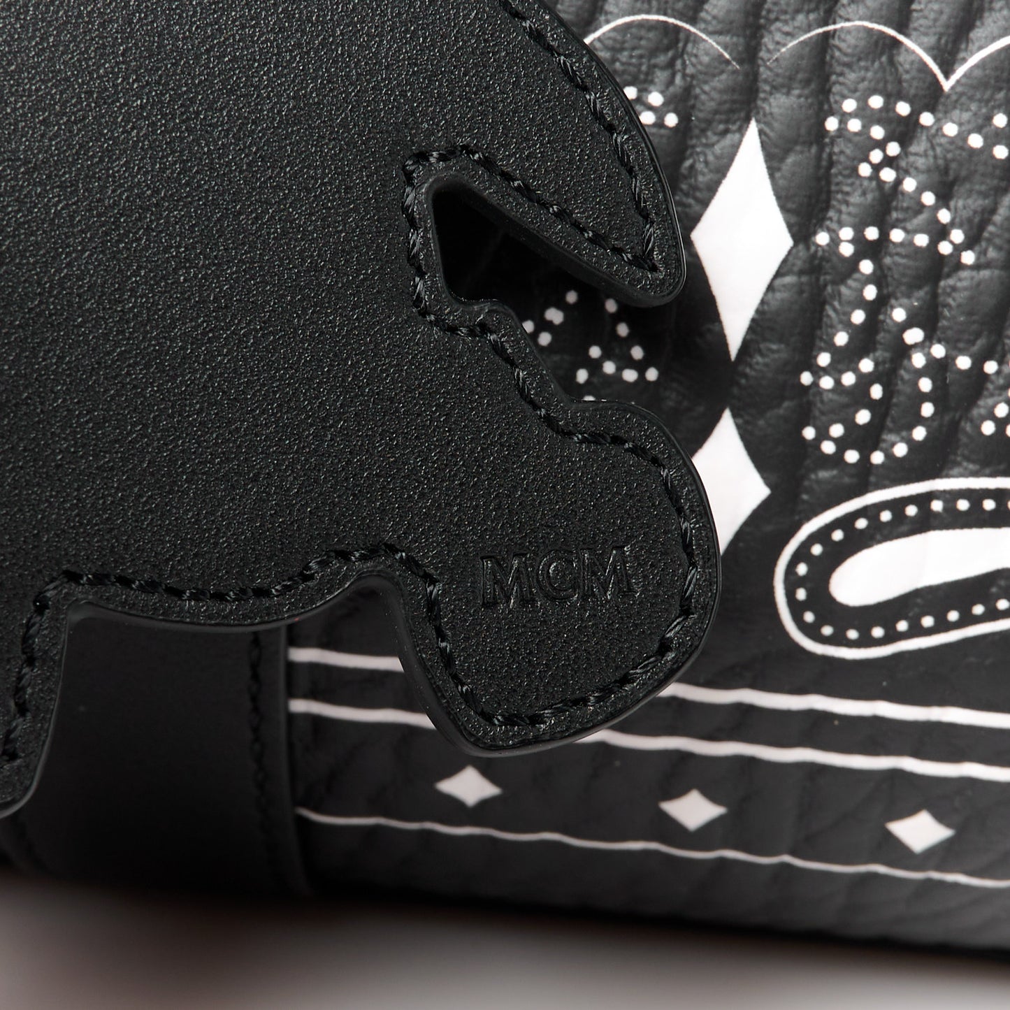 Visetos Bandana Small Aren Boston Bag Black
