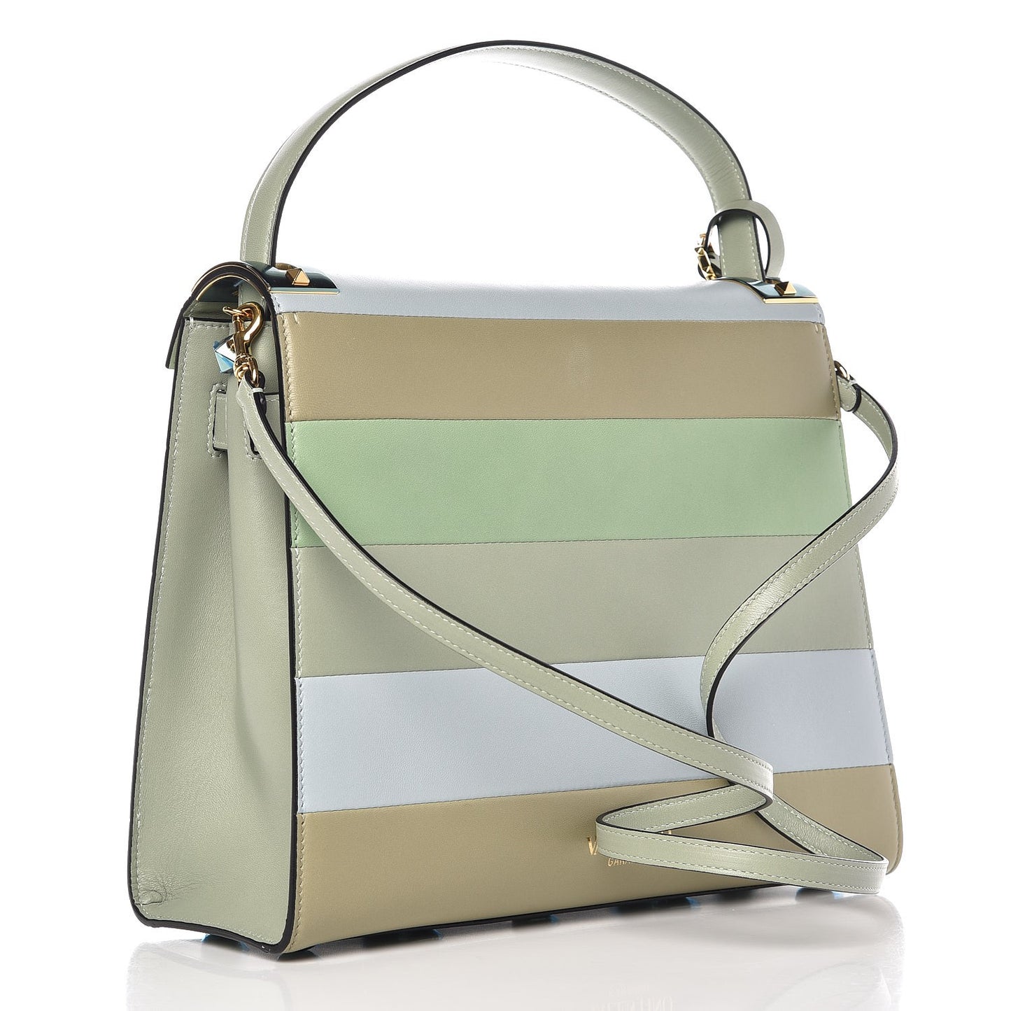 Nappa Medium My Rockstud Frame Bag Green Tea Sorbet Multicolor