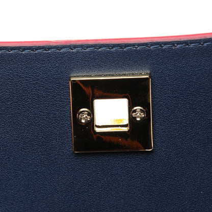 Versace Calfskin Large Palazzo Empire Bag Deep Navy 11 of 15