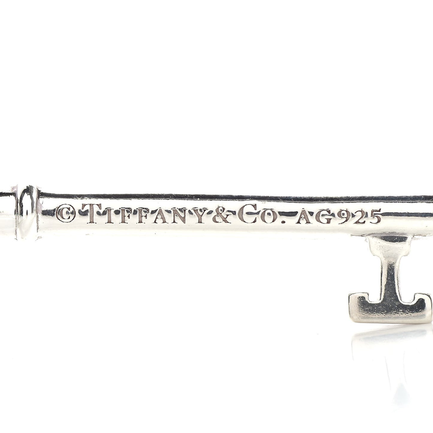 Sterling Silver Enamel Beaded Heart Key Pendant Necklace Blue