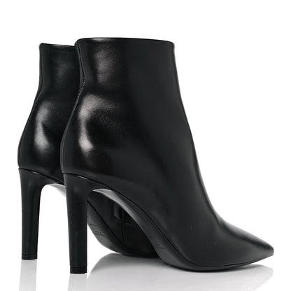Saint Laurent Santiago Russo Kate 85 Zip Bootie 41 Black 4 of 8