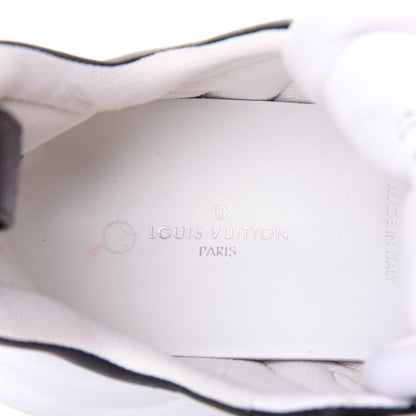 Louis Vuitton Flower Printed Calfskin Monogram LV Archlight Sneakers 37 Black Rose 9 of 10