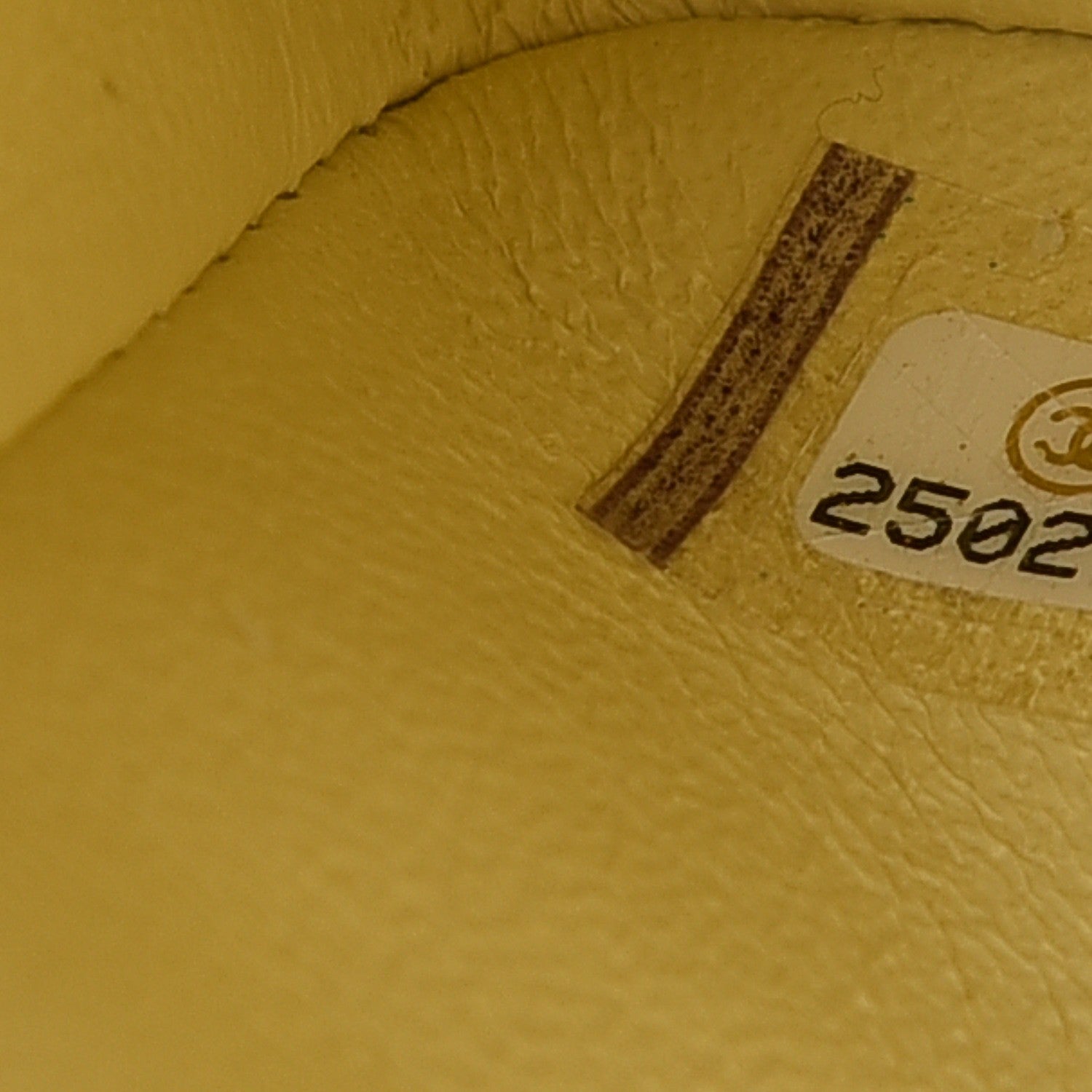 Chanel Caviar Quilted Medium Double Flap Light Yellow 7 of 8
