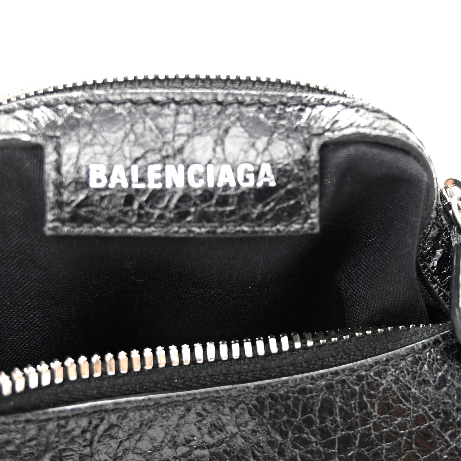Balenciaga Agneau Arena Small Le Cagole Shoulder Bag Black 7 of 11