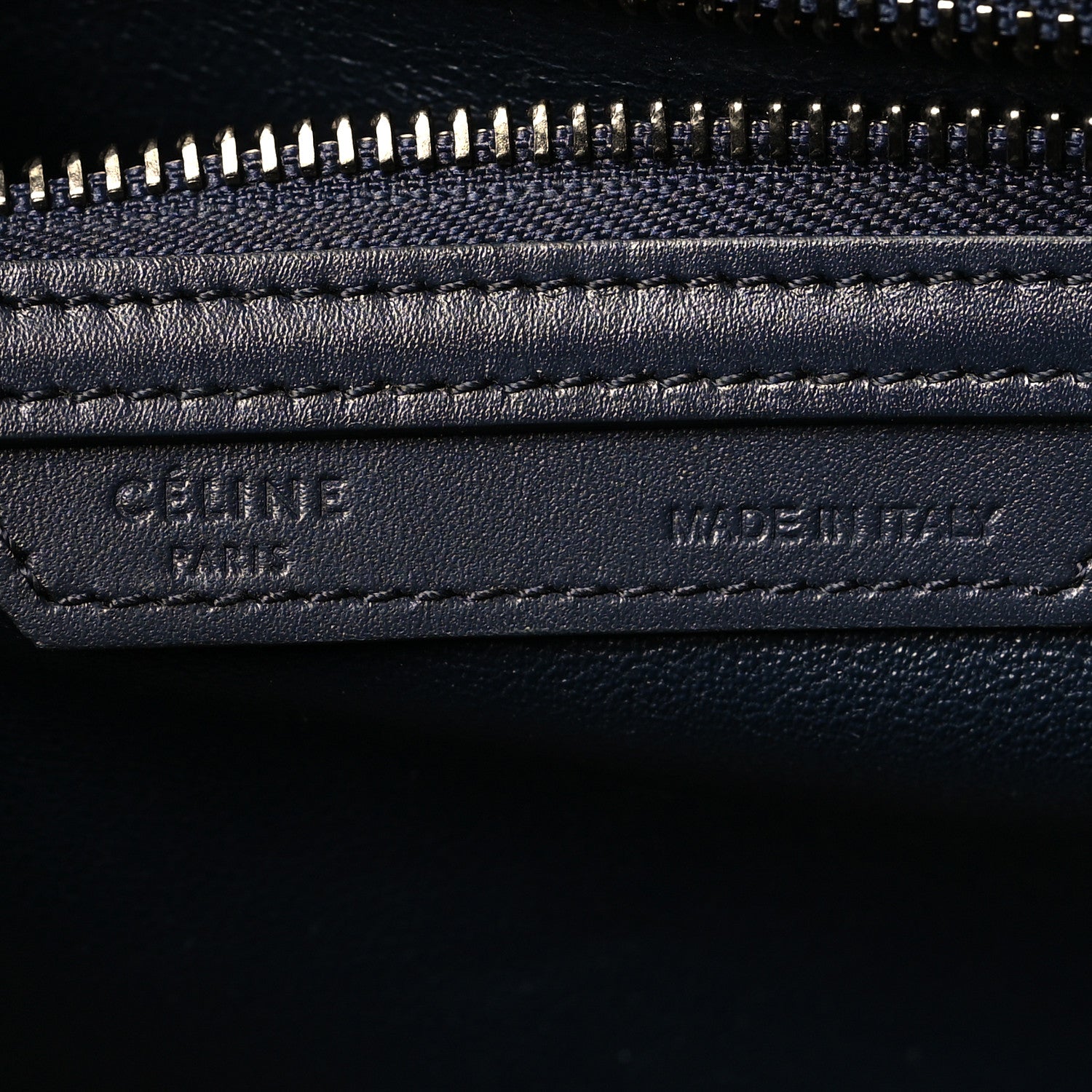 Celine Elephant Calfskin Mini Tri-Color Luggage Bright Orange 6 of 10