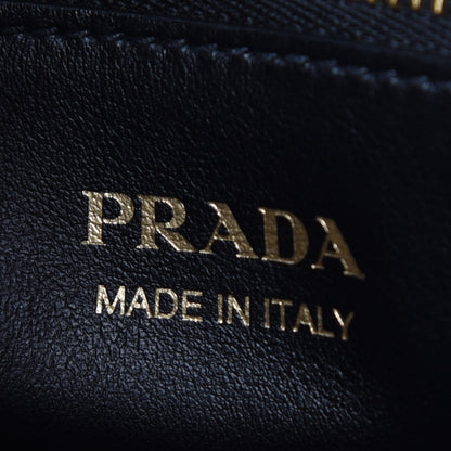 Prada Saffiano Cuir Calfskin Large Monochrome Top Handle Tote Black 7 of 8