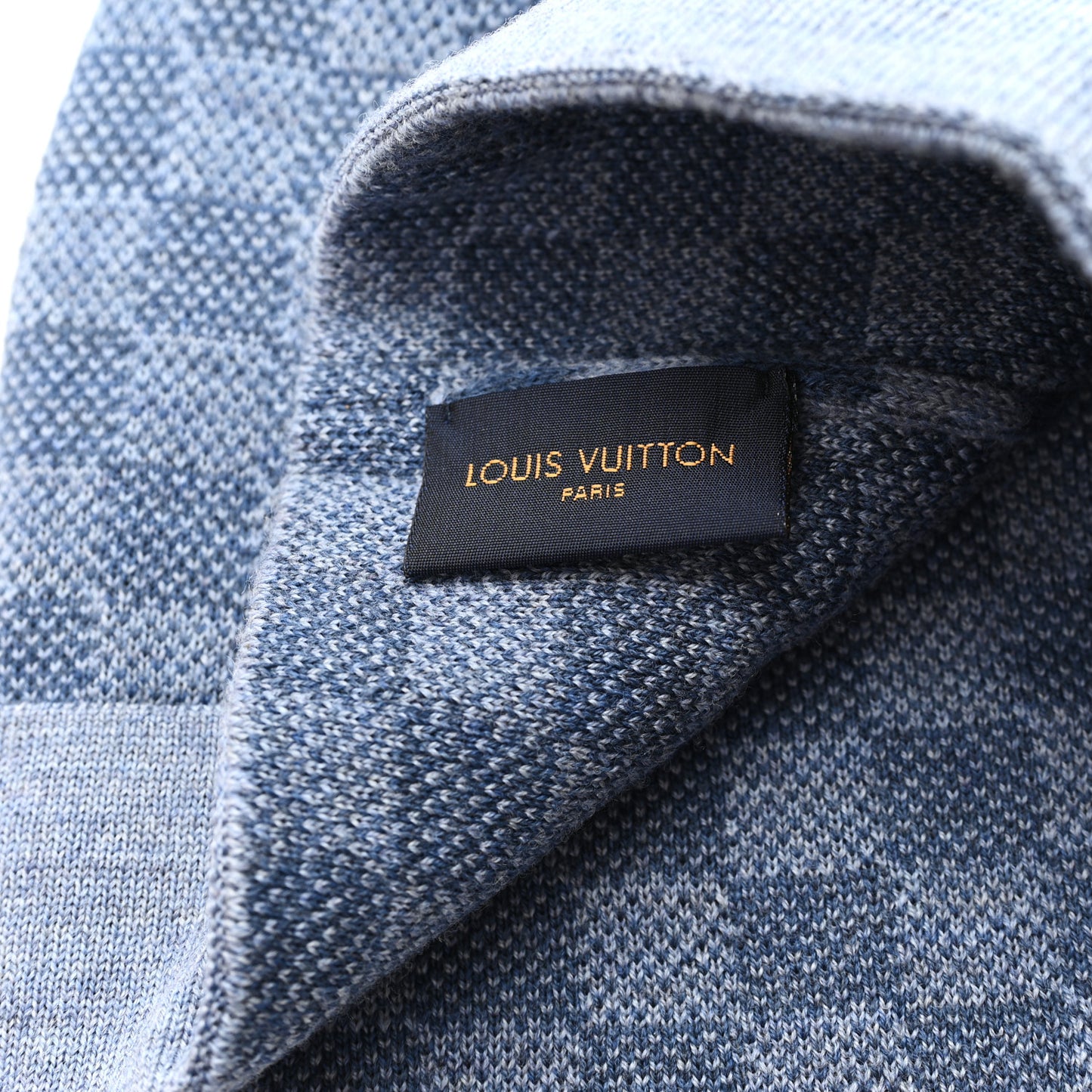 Wool Petit Damier Hat NM Light Blue