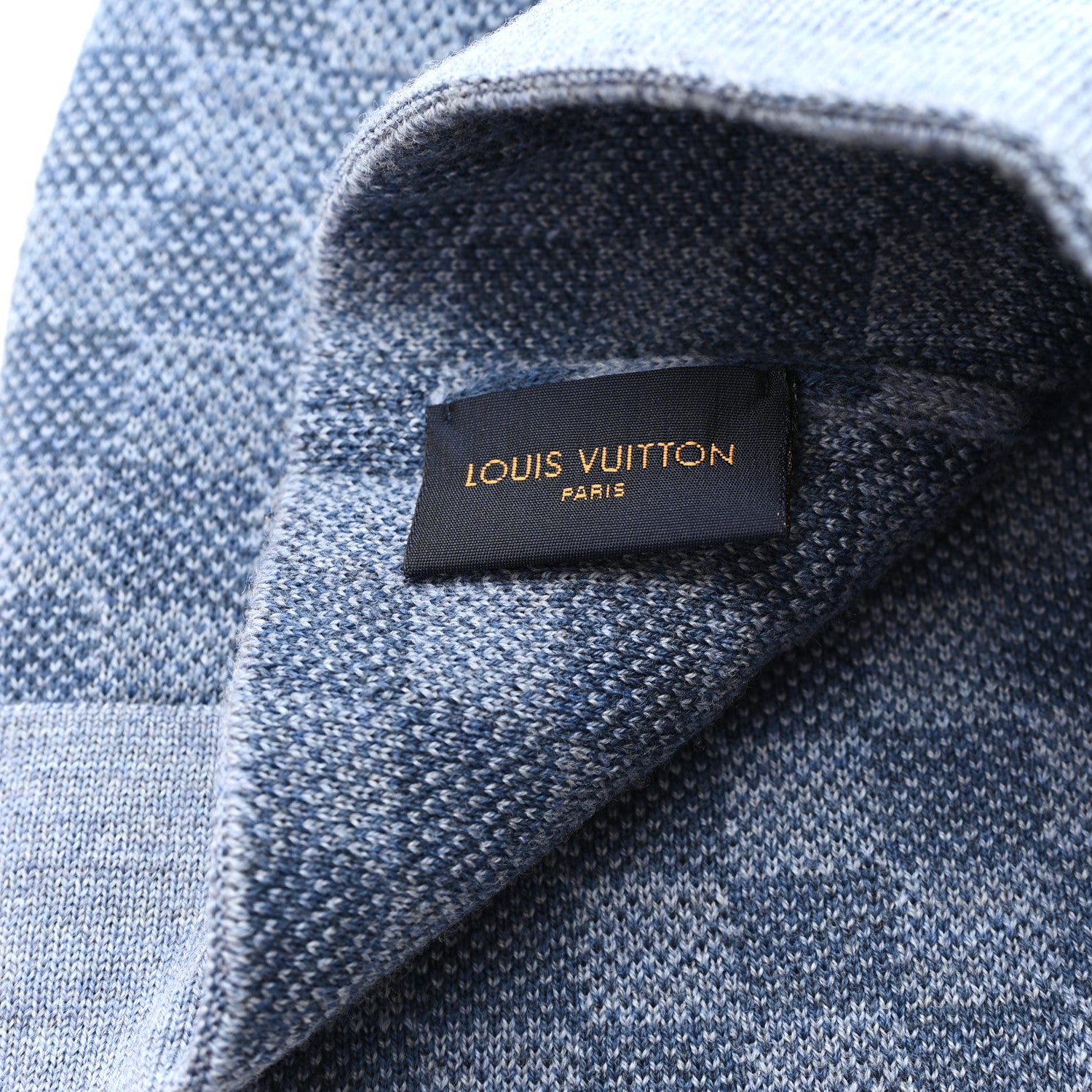 Louis Vuitton Wool Petit Damier Hat NM Light Blue 5 of 5