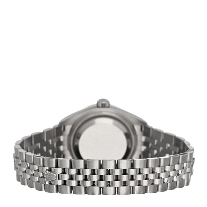 Rolex Stainless Steel 18K White Gold Diamond 28mm Oyster Perpetual Datejust Watch Pink 279174 3 of 5