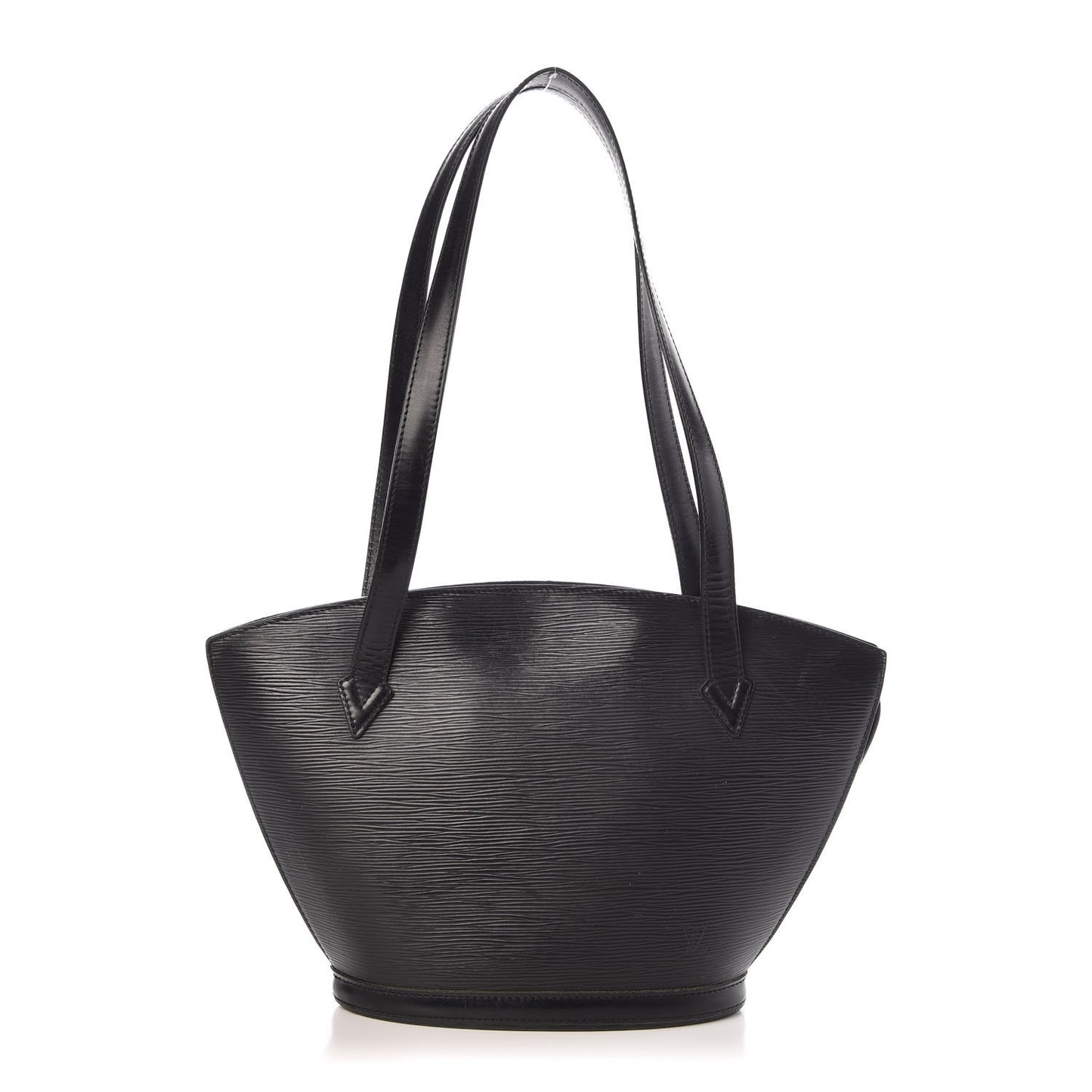 Epi Saint Jacques PM Long Straps Black
