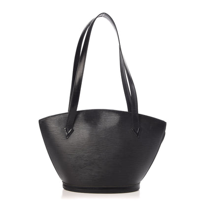 Louis Vuitton Epi Saint Jacques PM Long Straps Black 1 of 12