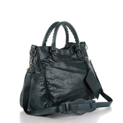 Balenciaga Agneau Classic Hardware Velo Vert Pinede 3 of 8