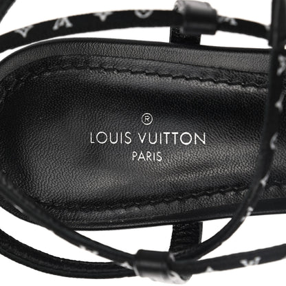 Louis Vuitton Citizen Thong Sandal 38 Black 7 of 7