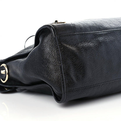 Balenciaga Chevre Gold Metallic Edge Hardware City Black 5 of 10