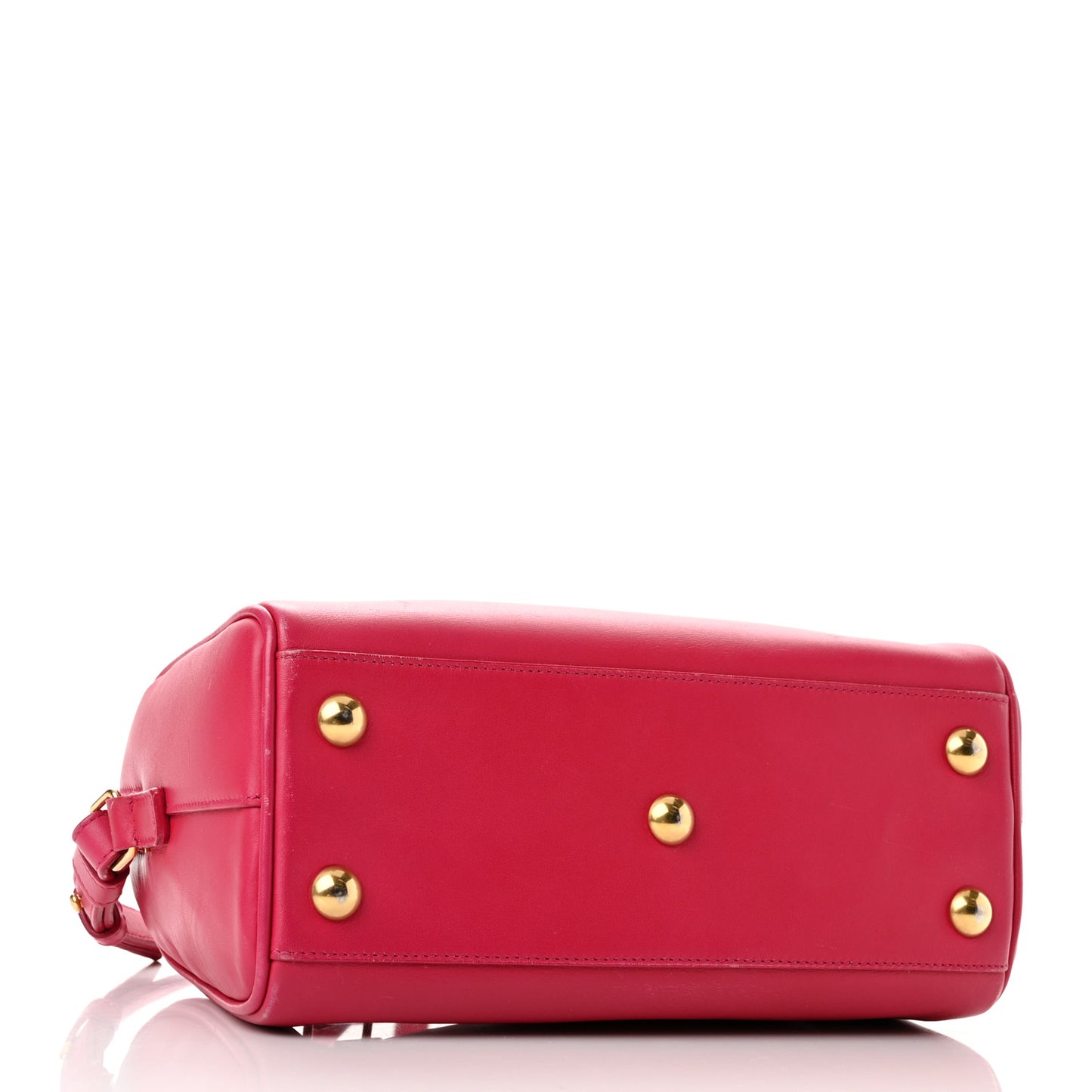 Calfskin Classic Baby Duffle Fuchsia