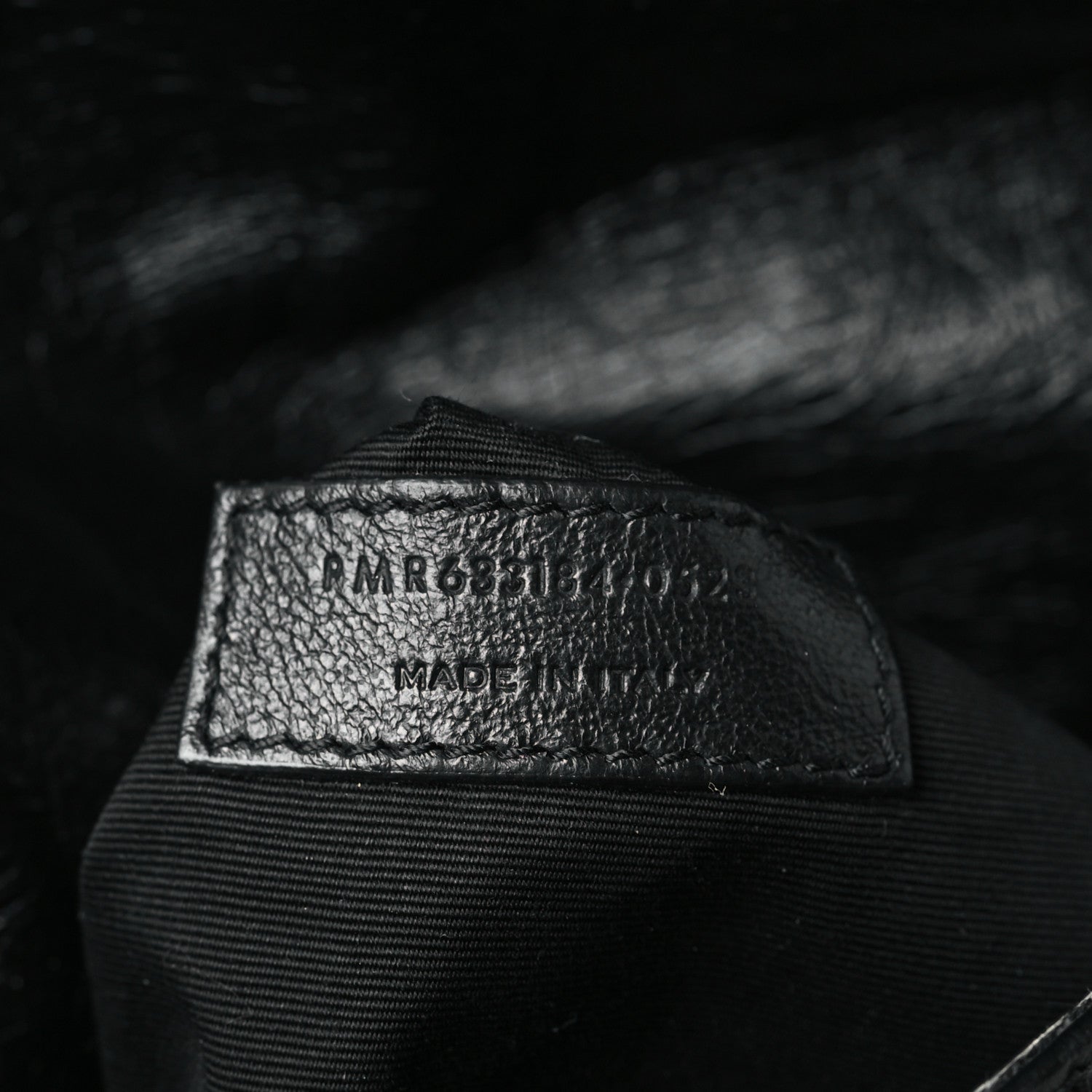 Saint Laurent Crinkled Calfskin Matelasse Monogram Medium Niki Chain Satchel Black 7 of 12