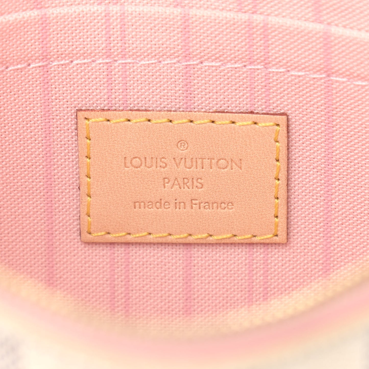 Damier Azur Neverfull MM GM Pochette Rose Ballerine