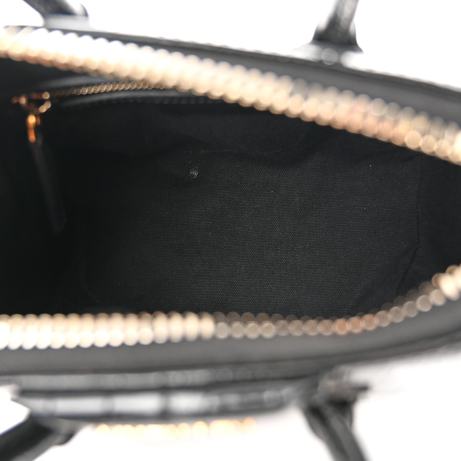 Givenchy Calfskin Crocodile Embossed Mini Antigona Black 5 of 11