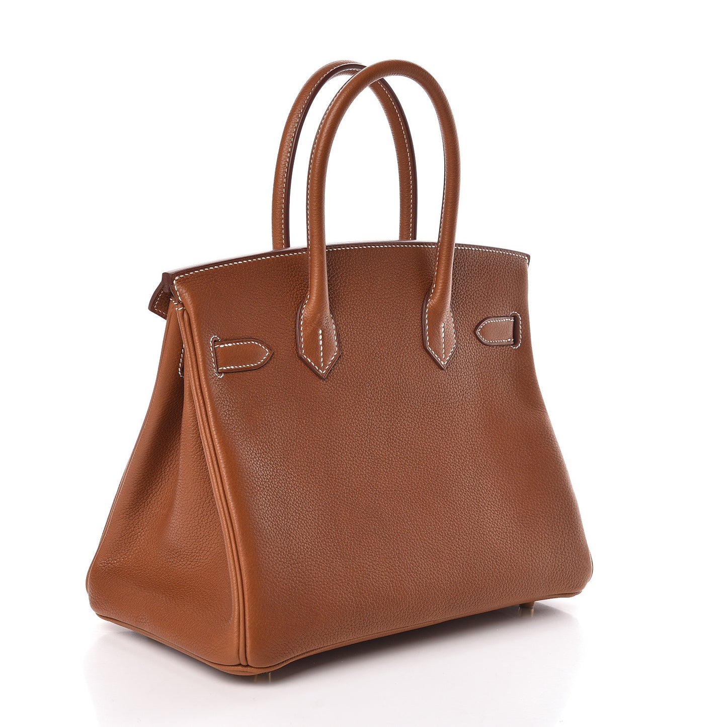 Natural Barenia Faubourg Birkin 30 Fauve