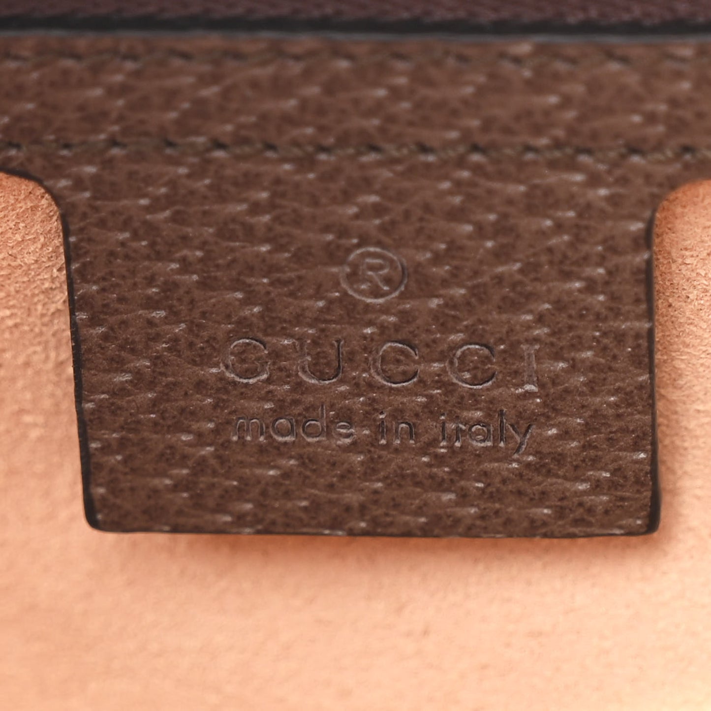 GG Supreme Monogram Web Small Ophidia Top Handle Shoulder Bag Brown