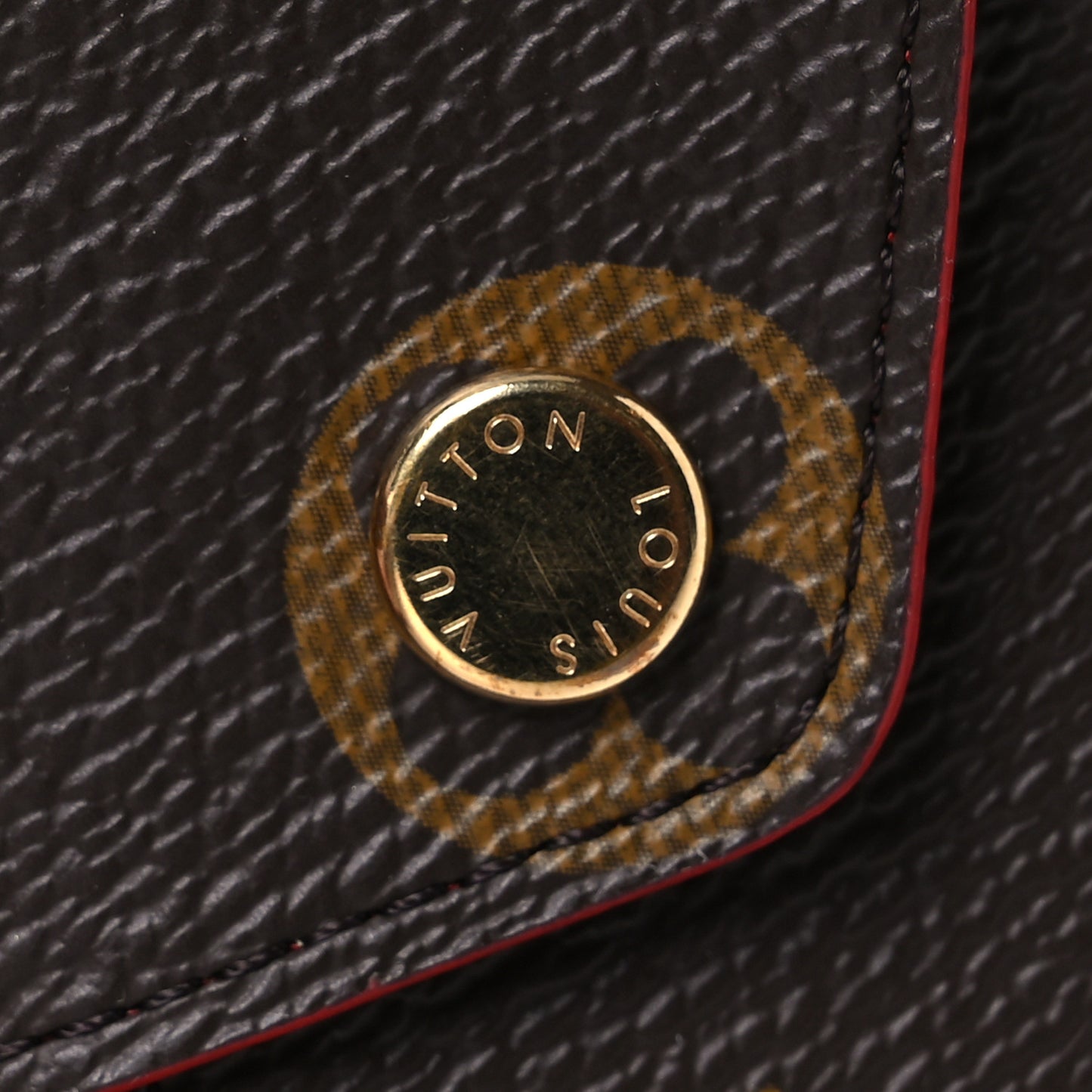 Monogram Medium Kirigami Pochette Insert Coquelicot