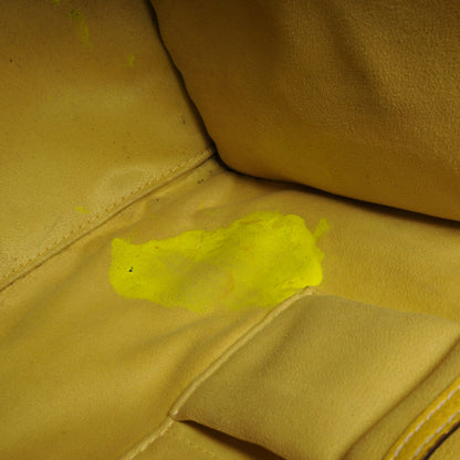 Celine Drummed Calfskin Mini Luggage Citron 8 of 10