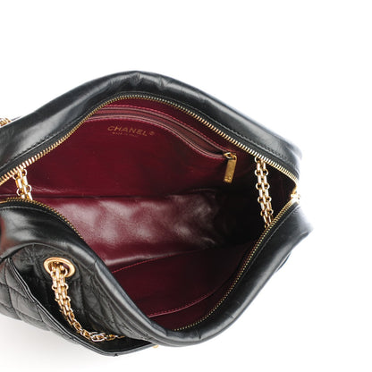 Chanel Aged Calfskin Quilted Medium Reissue Camera Case Black 5 of 7