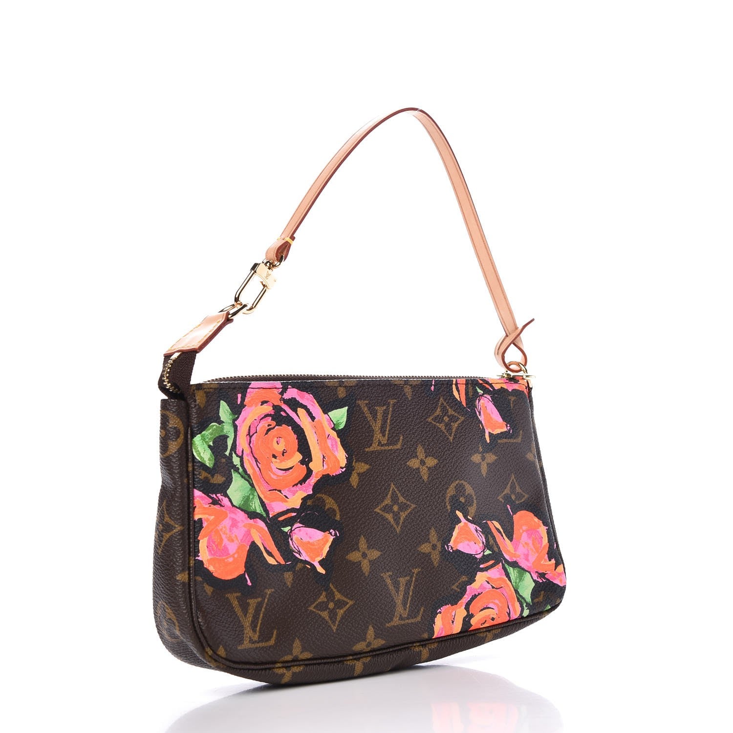 Louis Vuitton Monogram Roses Pochette Accessories 3 of 8