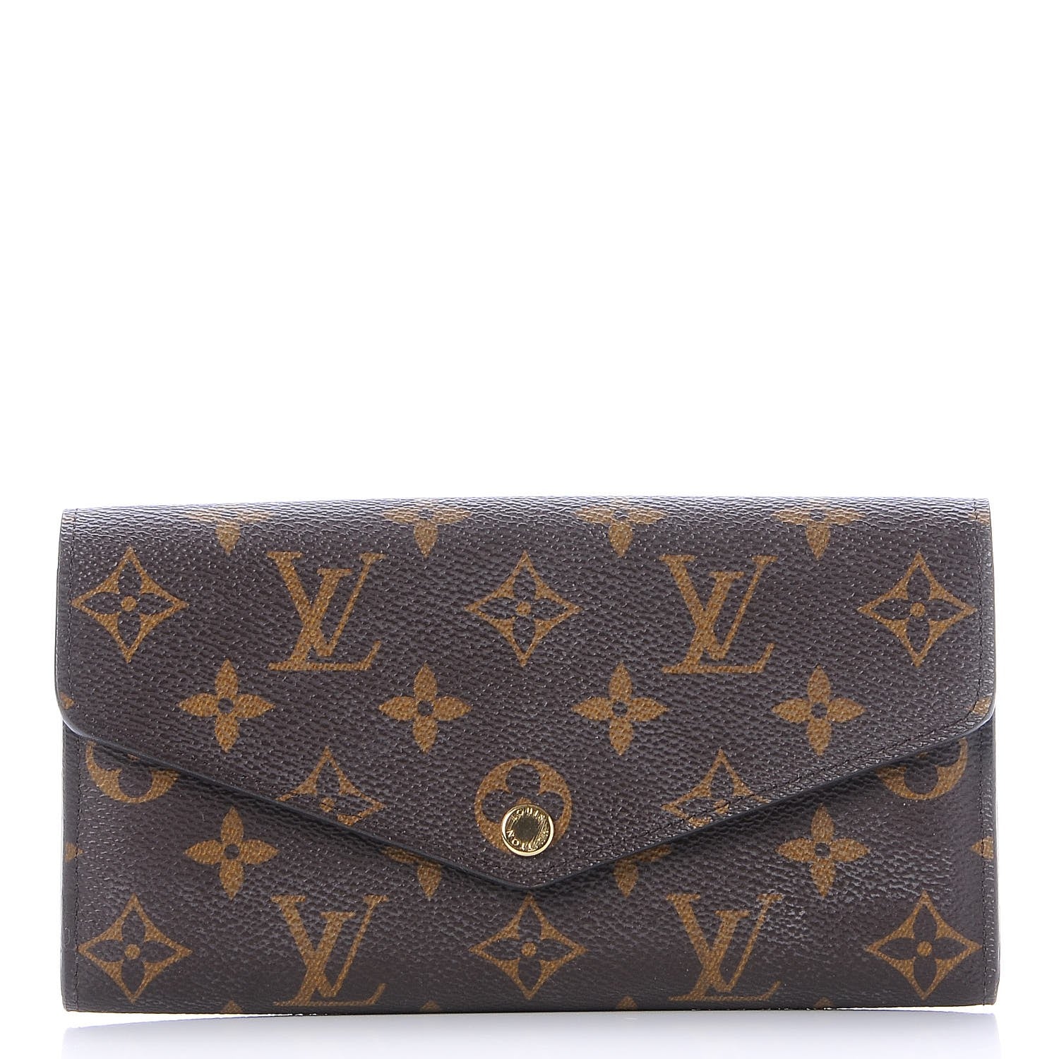 Louis Vuitton Monogram Sarah Wallet NM 1 of 7