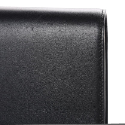Saint Laurent Calfskin Classic Monogram Tassel Clutch Black 11 of 13