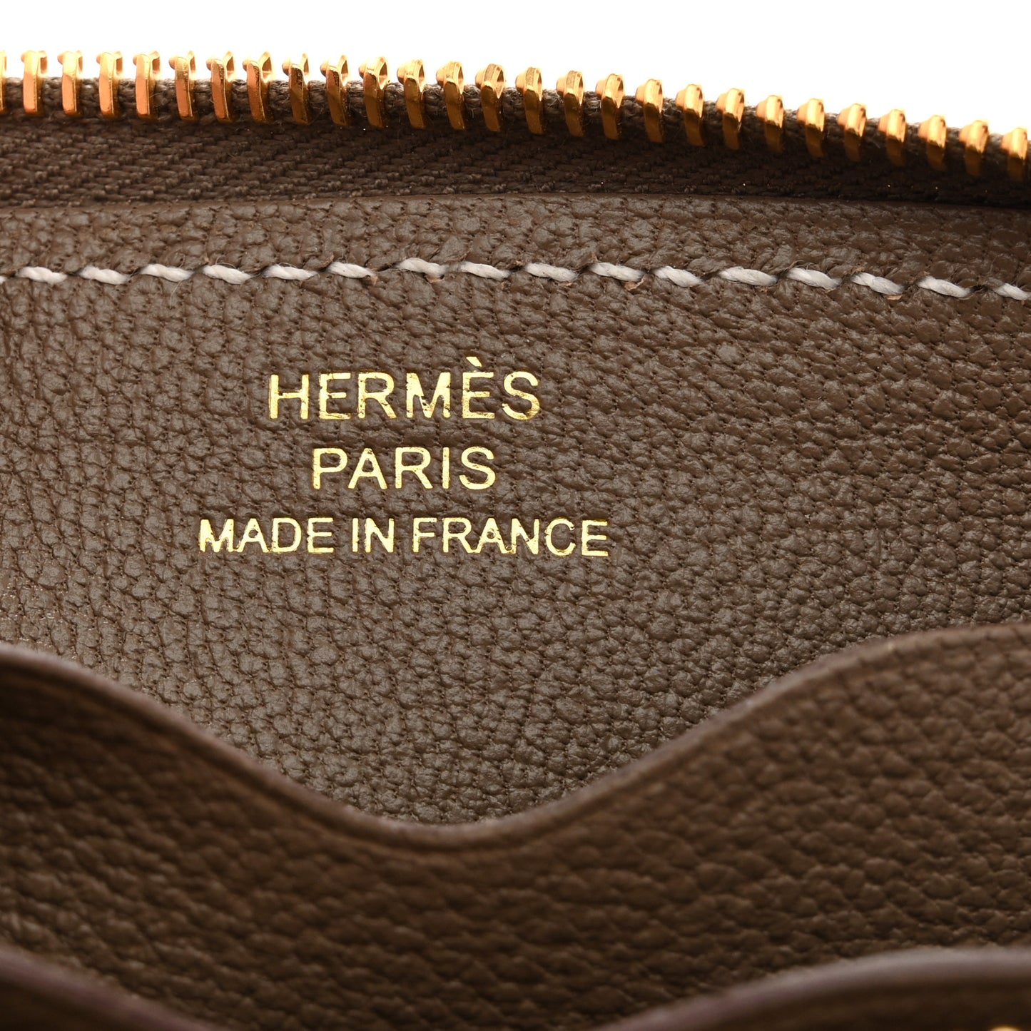 Evercolor Zipengo Chain D'Ancre Compact Cardholder Etoupe