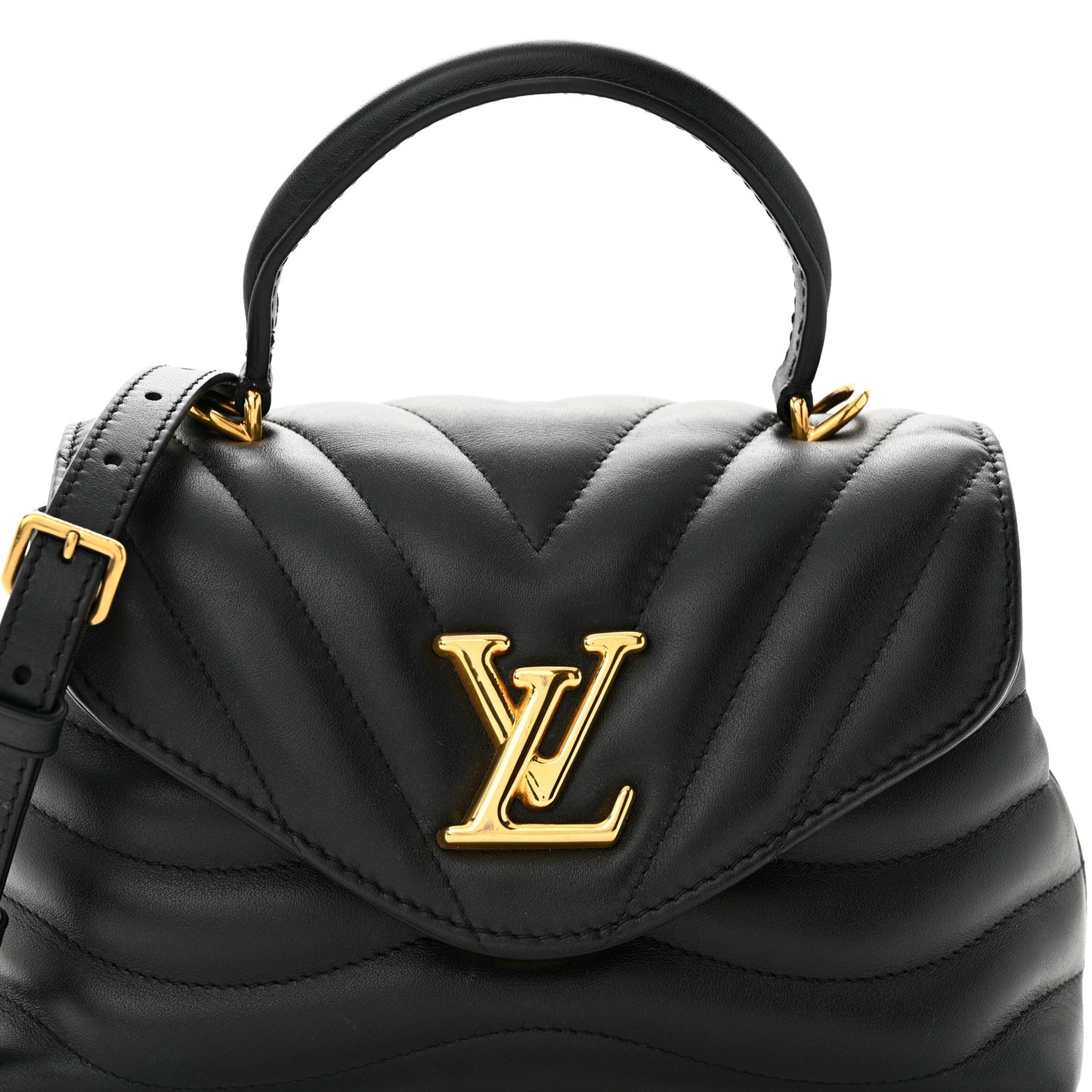 Calfskin Hold Me New Wave Black