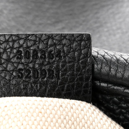 Gucci Pebbled Calfskin Small Soho Disco Bag Black 7 of 11