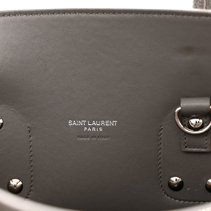 Saint Laurent Grained Calfskin Small Sac De Jour Fog 6 of 13