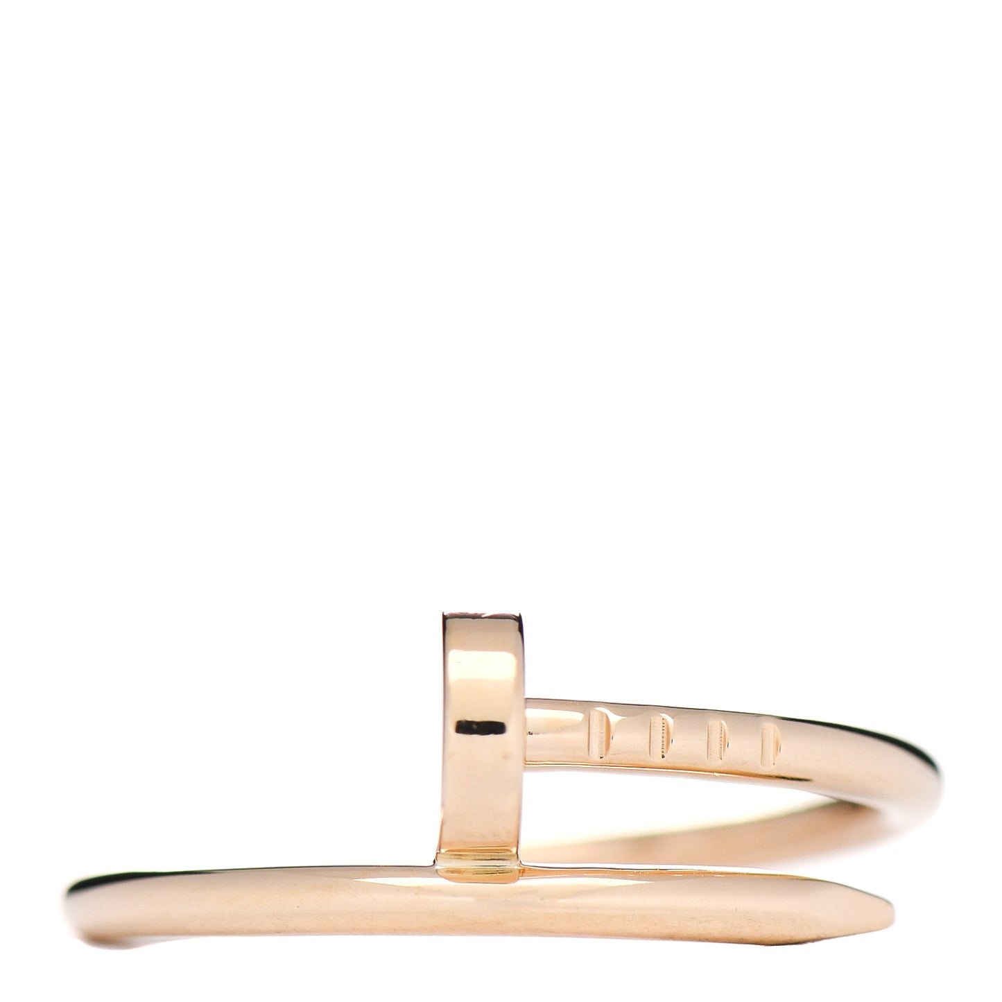 18K Yellow Gold Small Juste Un Clou Ring 53 6.25