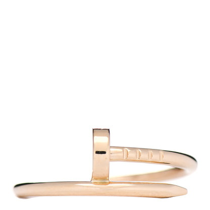 Cartier 18K Yellow Gold Small Juste Un Clou Ring 53 6.25 1 of 5