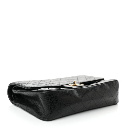 Chanel Caviar Quilted Medium Double Flap Black 4 of 13