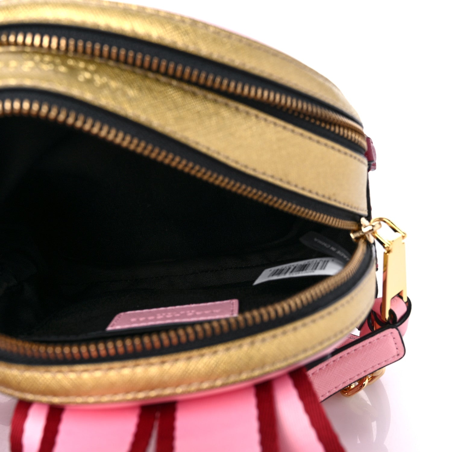 Marc Jacobs Saffiano Mini Snapshot Backpack Pink Multicolor 6 of 11