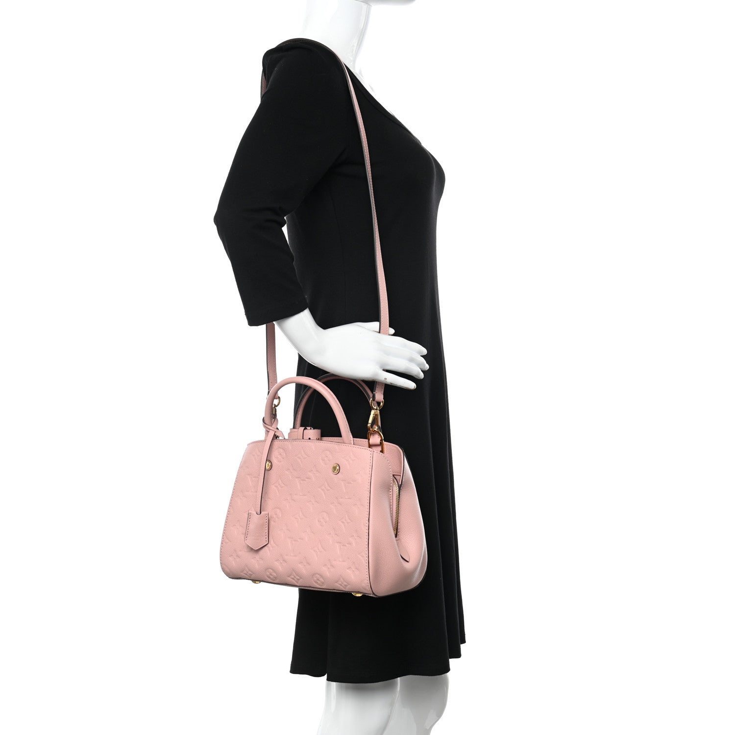 Louis Vuitton Empreinte Montaigne BB Rose Poudre 2 of 11