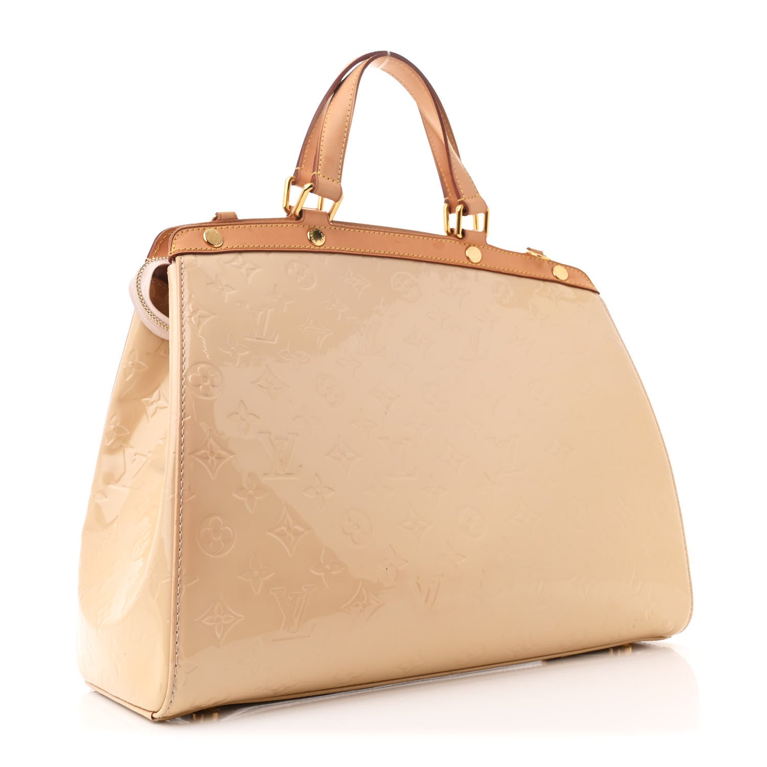 Louis Vuitton Vernis Brea GM Blanc Corail 3 of 13