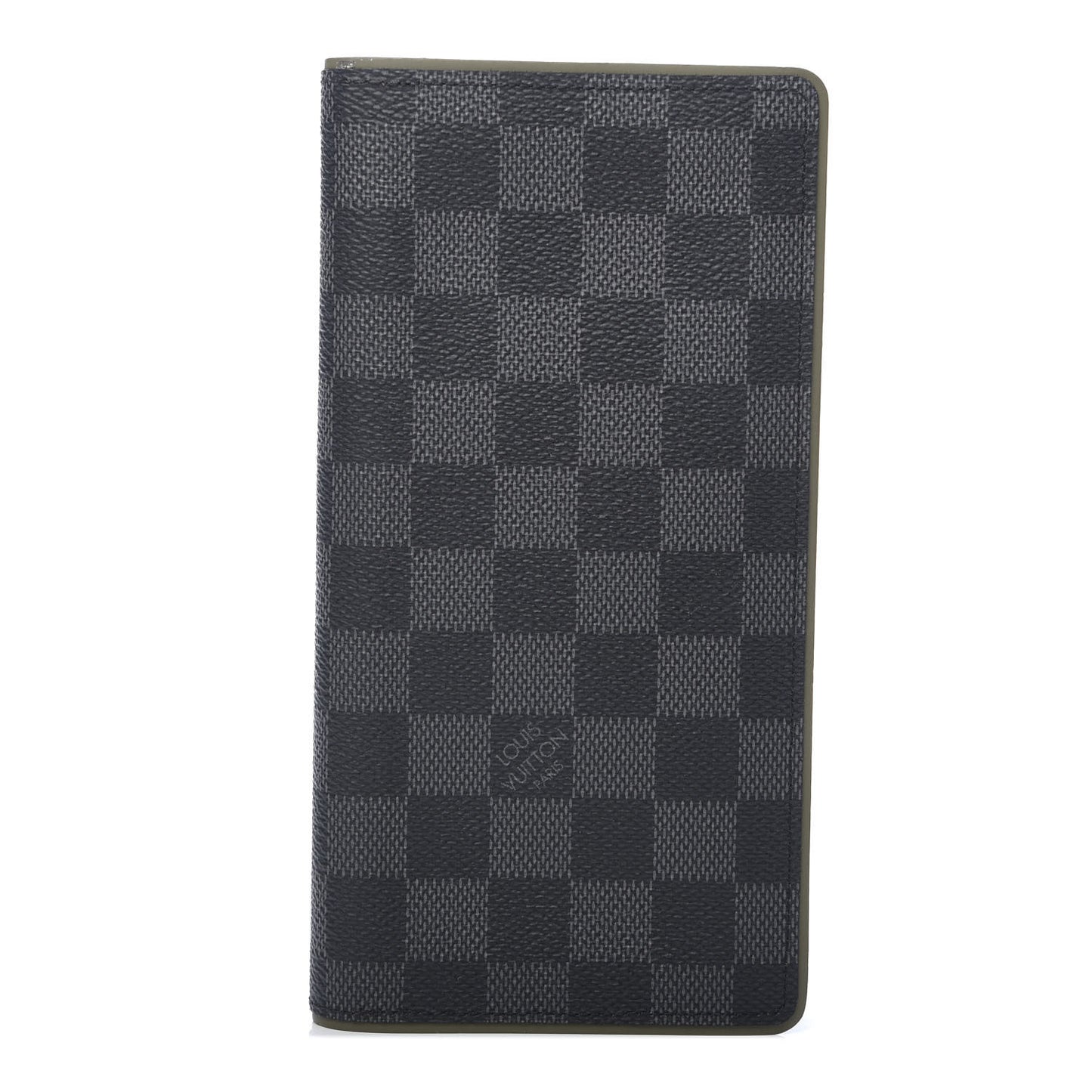 Damier Graphite Brazza Wallet Kaki