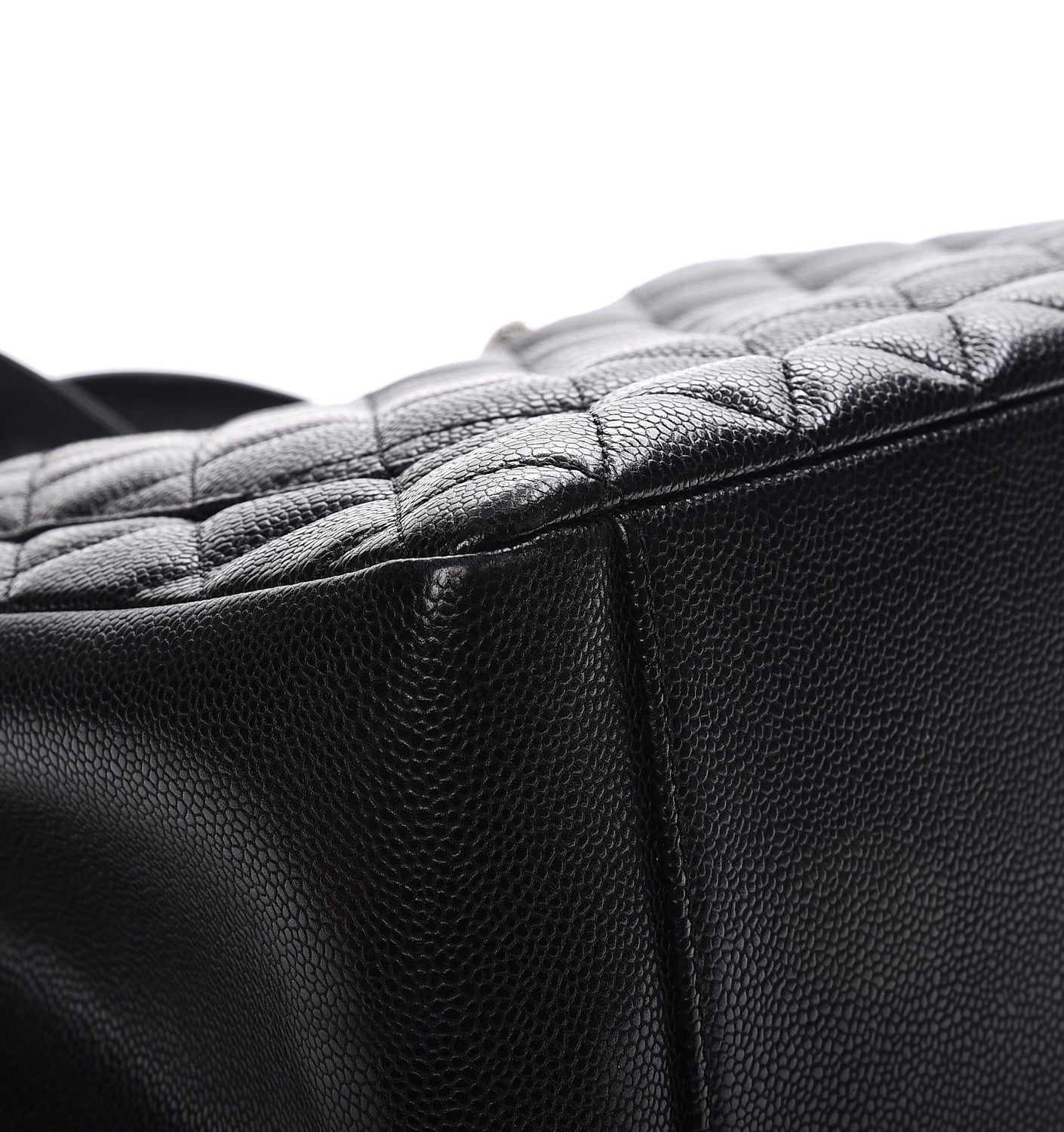 Chanel Caviar Quilted Grand Shopping Tote GST Black 10 of 11