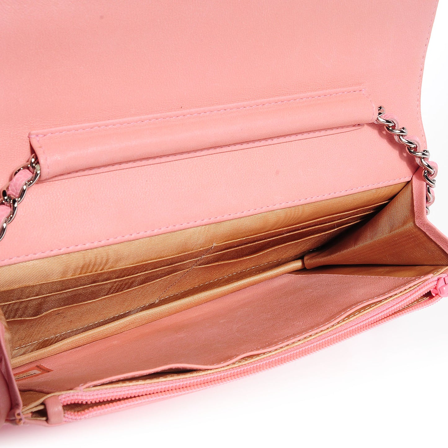 Caviar Timeless CC Wallet on Chain WOC Pink