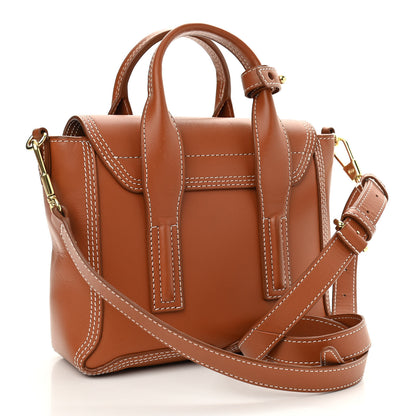 3.1 Phillip Lim Calfskin Mini Pashli Satchel Brown 2 of 12