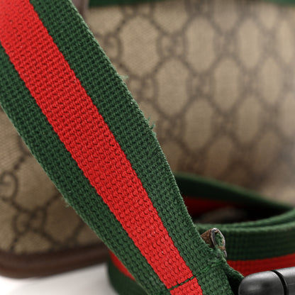 Gucci GG Supreme Monogram Neo Vintage Web Belt Bag Brown 11 of 12