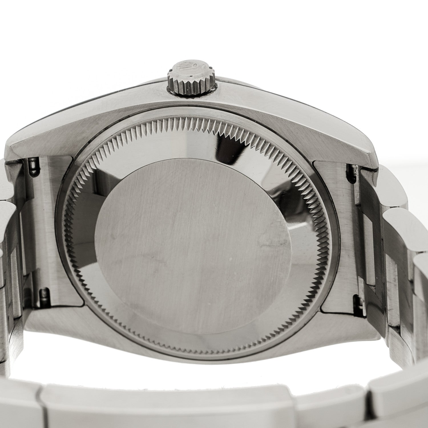 Rolex Stainless Steel 34mm Oyster Perpetual Watch White 114200 4 of 4