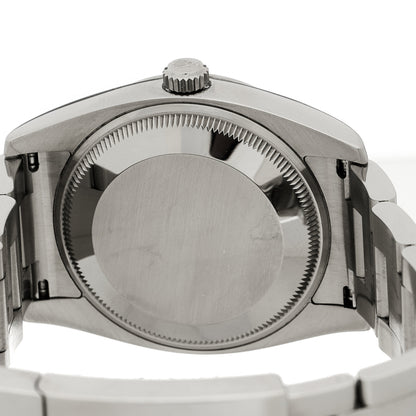 Rolex Stainless Steel 34mm Oyster Perpetual Watch White 114200 4 of 4