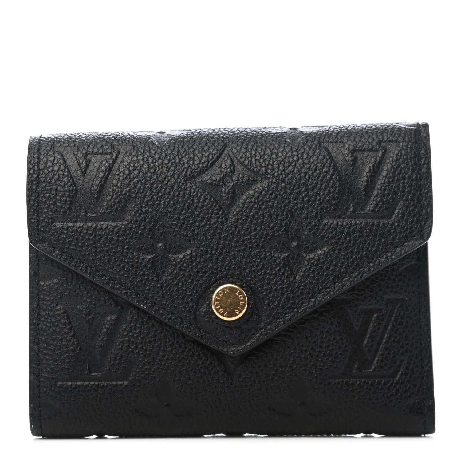 Louis Vuitton Empreinte Victorine Wallet Black 1 of 8