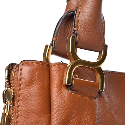 Chloe Calfskin Large Marcie Tote Tan 15 of 18