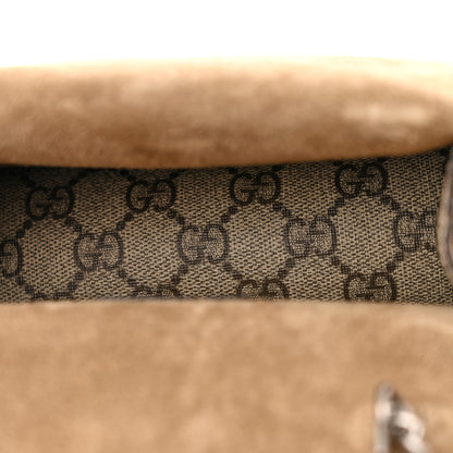 Gucci GG Supreme Monogram Mini Dionysus Top Handle Bag Taupe 5 of 13